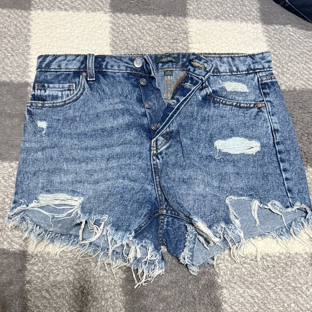 Wild Fable Ripped Denim Jean Shorts